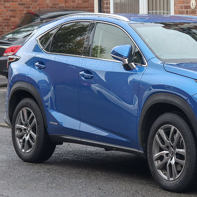 Custom Side Windows Wind Deflectors fit Lexus NX AutoBridge™ Vehicle